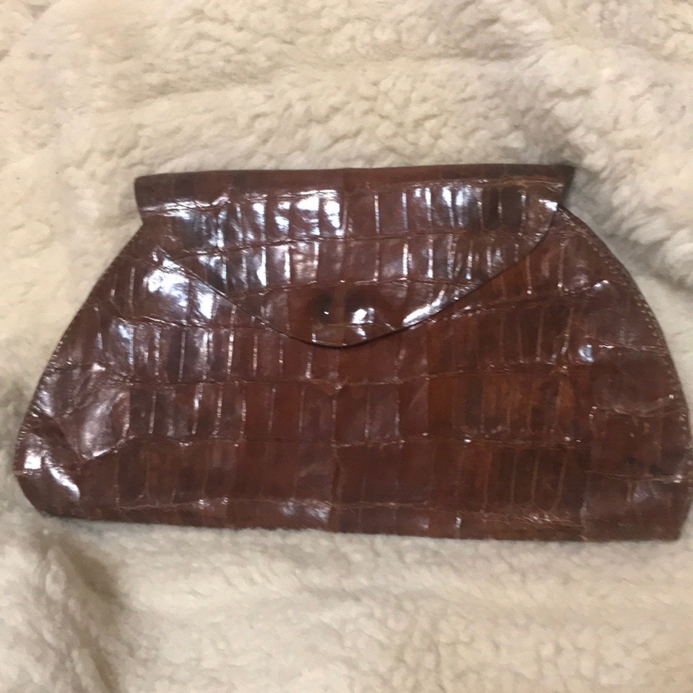 Genuine Alligator clutch
